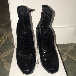 Patten Leather Booties